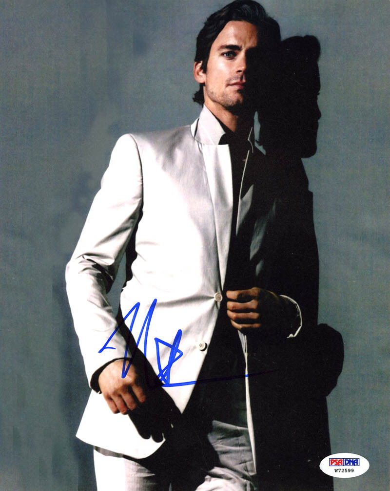 Matt Bomer SIGNED 8x10 Photo Poster painting White Collar Magic Mike RARE PSA/DNA AUTOGRAPHED