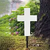 Solar Cross Stake Light Waterproof Outdoor Peaceful Lamp for Garden Balcony Yard