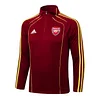25/26 Arsenal Maroon Half-Zip Training Jacket Set