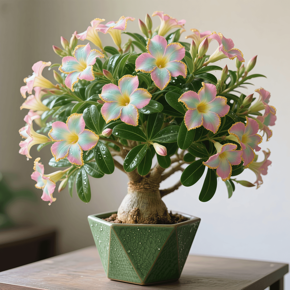 Rainbow Desert Rose - Cold and Heat resistant, Easy to survive