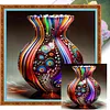 【Limited Stock Sale】Abstract Art Vase - 11CT Stamped Cross Stitch 50*50cm tapestrymarket