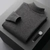 Men's 100% Pure Wool Turtleneck Sweater