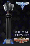 Prism Tower Lighthouse Night Light Rotatable Red Alert Red Alert 2 Allied Building Model