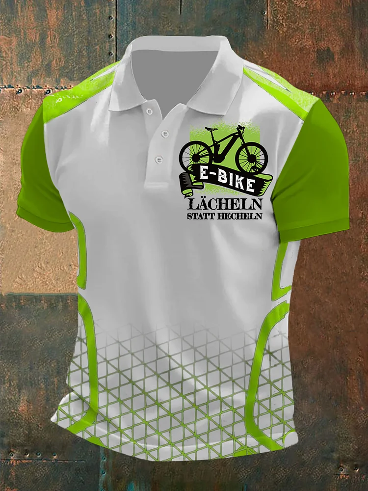 Herren Lächeln Statt Hecheln Kurzarm T-Shirt