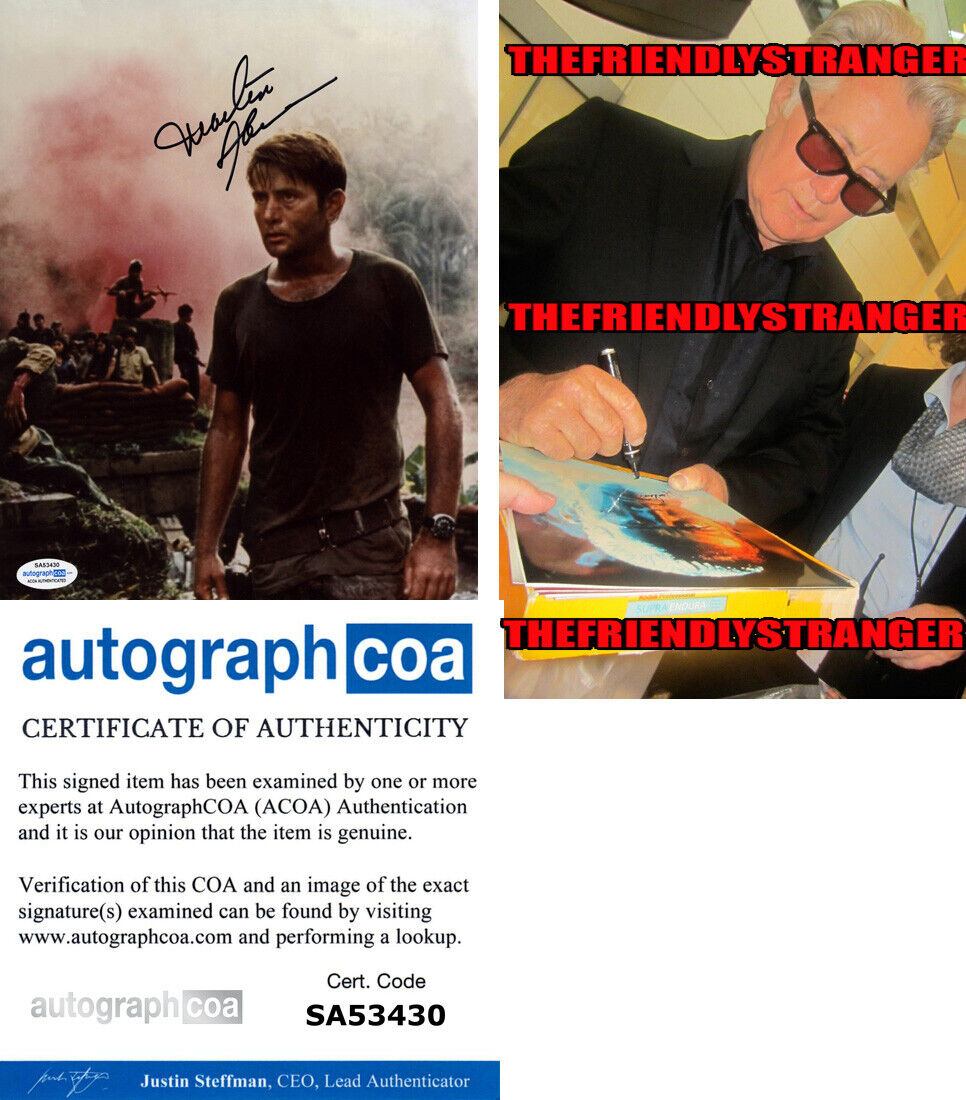 MARTIN SHEEN signed Autographed APOCALYPSE NOW