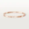 CARTIER LOVE BRACELET, SMALL MODEL, 10 DIAMONDS