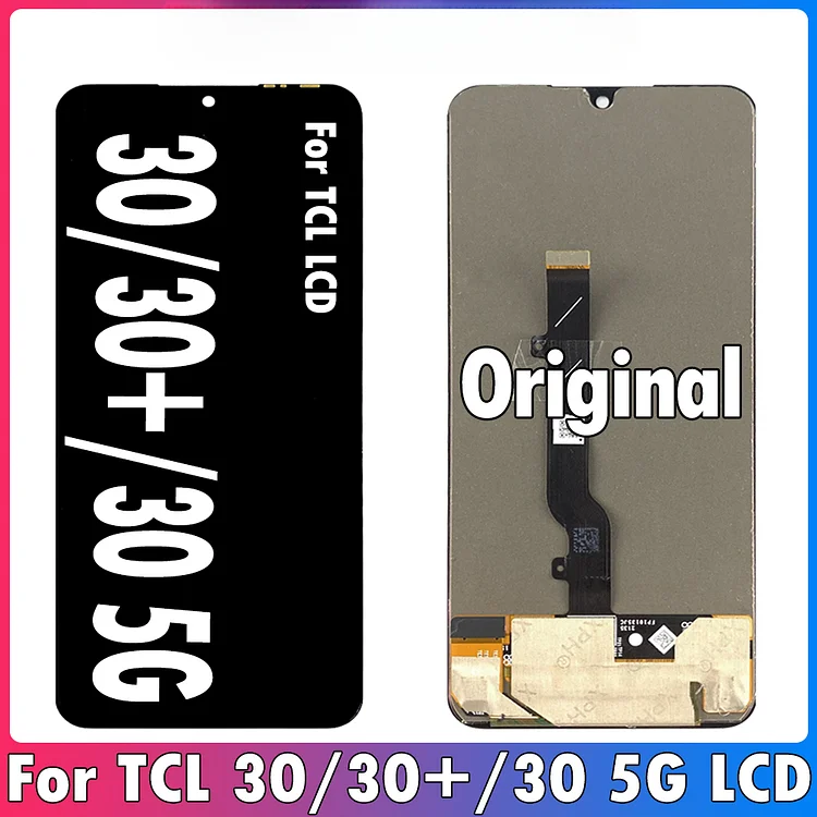 6.7" Original For TCL 30 30 5G LCD T676H Display Touch Panel Screen Digitizer Assembly For TCL 30+ 30 Plus LCD Repair Parts