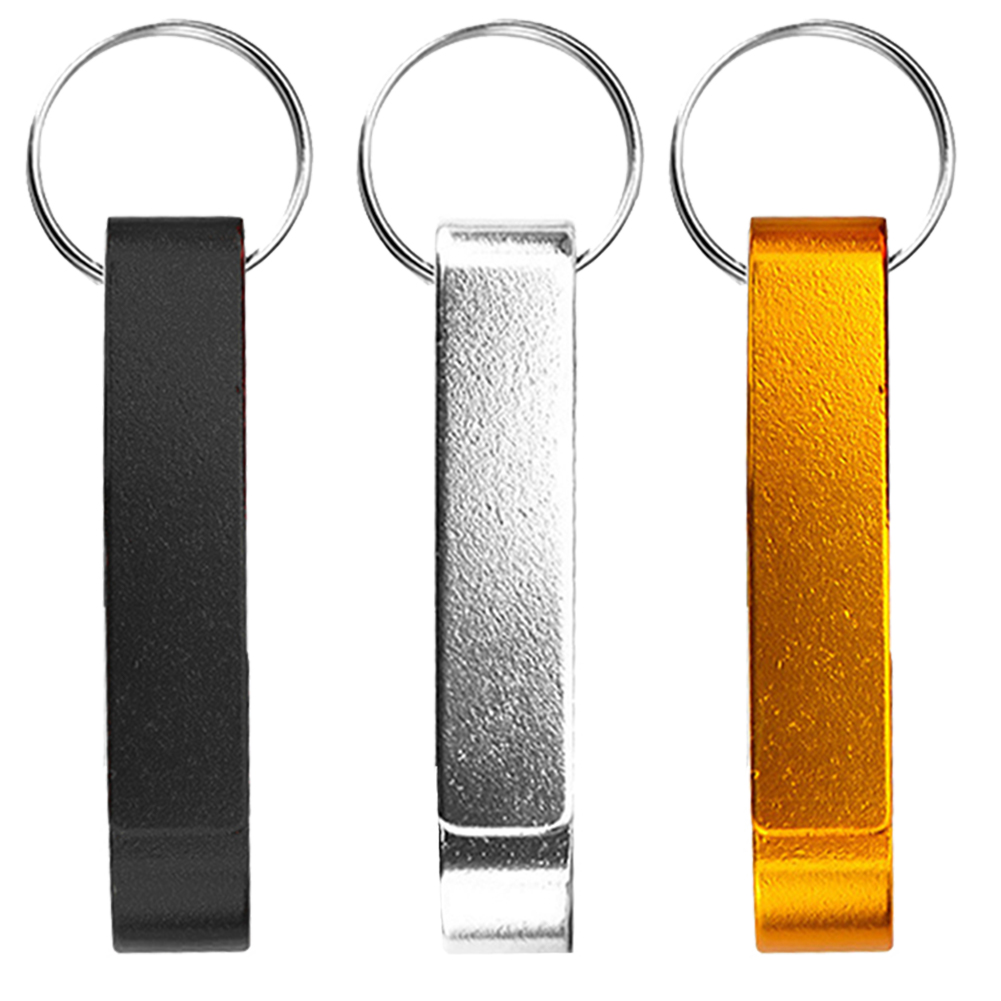 

Portable Beverage Bottle Opener Key Ring Bar Drink Can Opener Accessories, Silver, 501 Original
