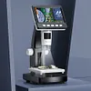 1000X Digital Microscope 4.3inch Screen Soldering Coin Microscope w/ 8 LED Light