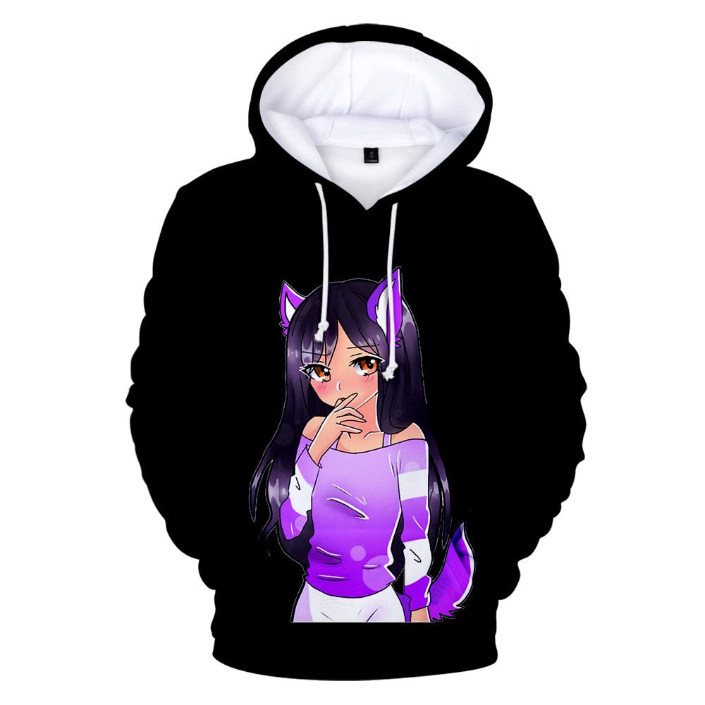 Aphmau Anime Hoodie Drawstring Sweatshirt Pullover Sweater