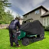 Lawn Mower Cover 210D Oxford Cloth Waterproof Dust Cover for Outdoor Garden
