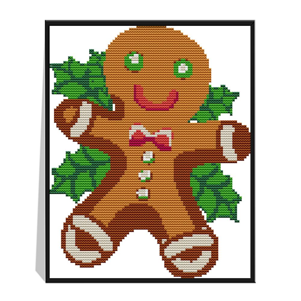 

Christmas villain cookies - 14CT Stamped Cross Stitch - 27*21cm, 501 Original