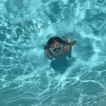 TibaToes&trade; Clip-On Swim Goggles