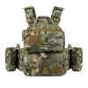 1000D Oxford Cloth Tactical Vest PALS System Bulletproof Vest Plate Carrier