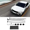 1 Set Car Electric Radiator Fan Mounting Kit Plastic Ties Straps Universal
