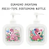 A Set of Two Multifunctional Diamond Painting Reusable Liquid Bottles DIY Special Shaped Drill Craft Kits