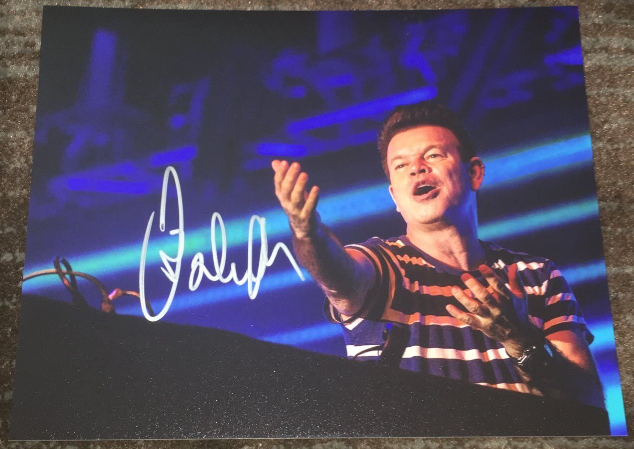 DJ PAUL OAKENFOLD SIGNED AUTOGRAPH PERFECTO 8x10 Photo Poster painting D w/EXACT PROOF