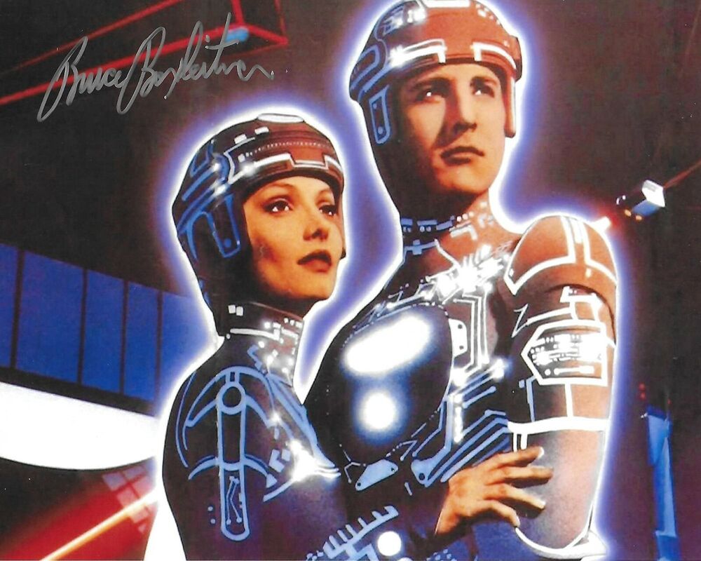 Bruce Boxleitner Tron Original Autographed 8X10 Photo Poster painting signed @HollywoodShow