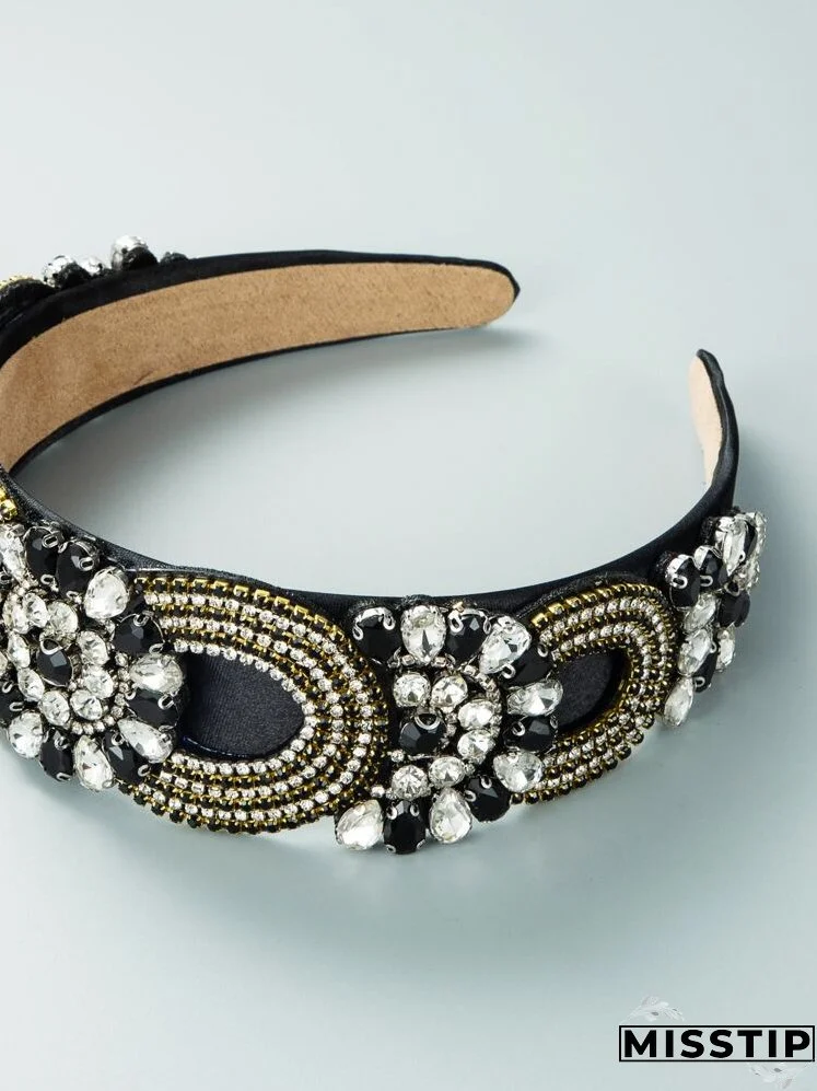 Rhinestone Decor Headband