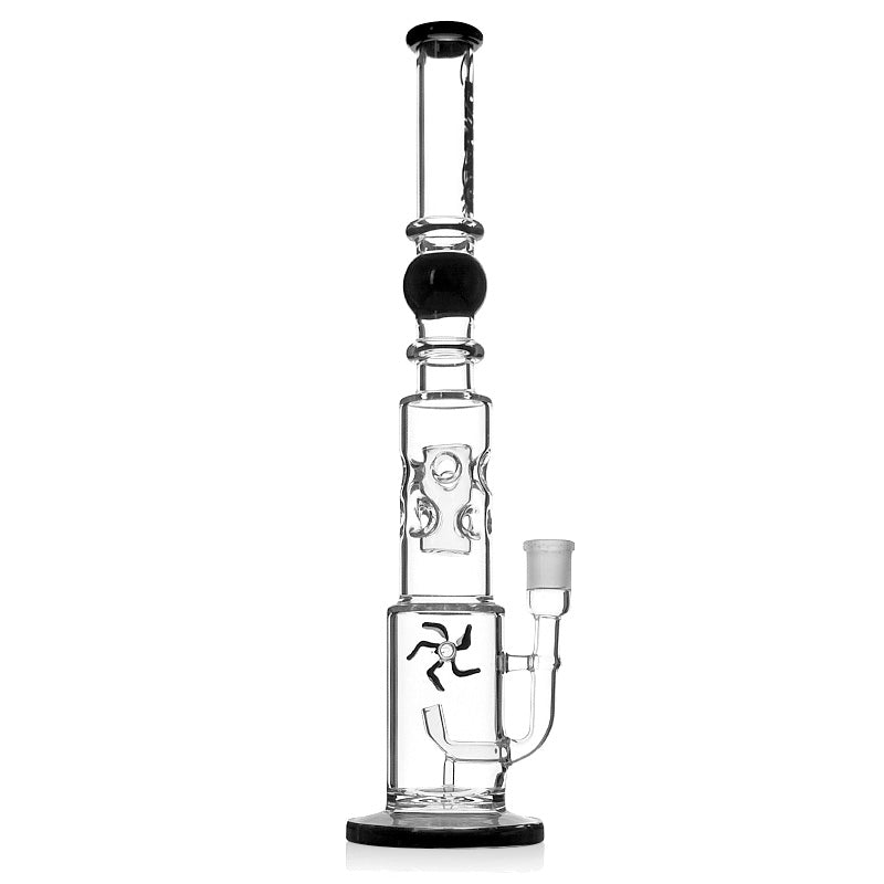 Autumn New Windmill Style Glass Water Smoking Pipes 