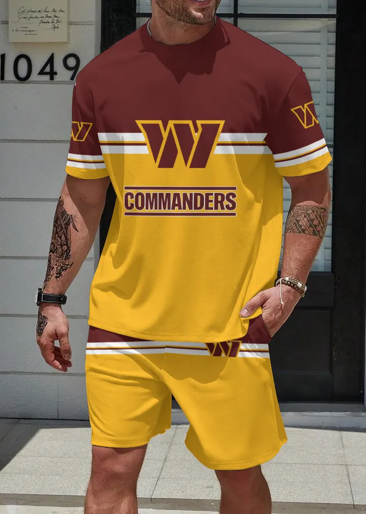Washington Commanders Limited Edition Top And Shorts Two-Piece Suits