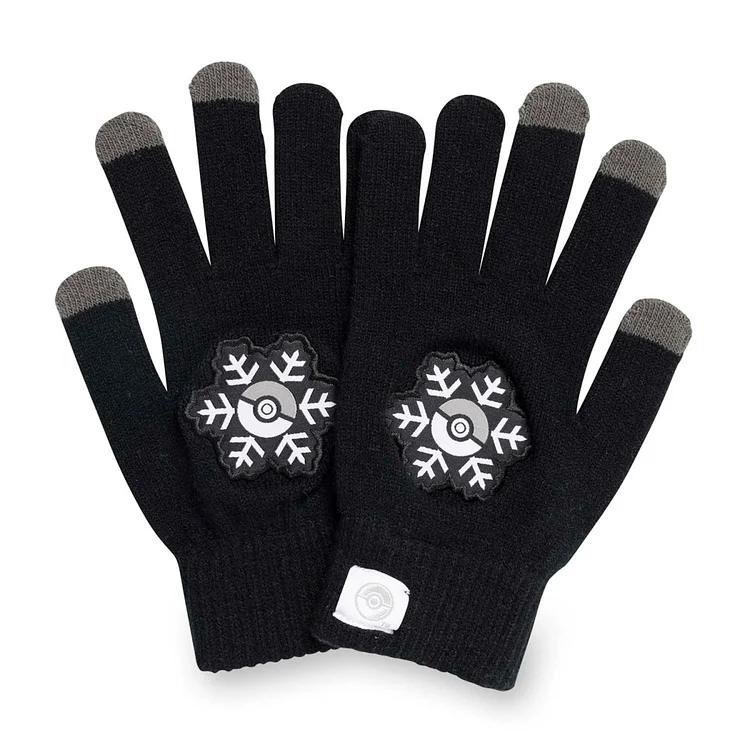 Poké Ball Flurries Touch Screen Gloves (One Size-Adult)