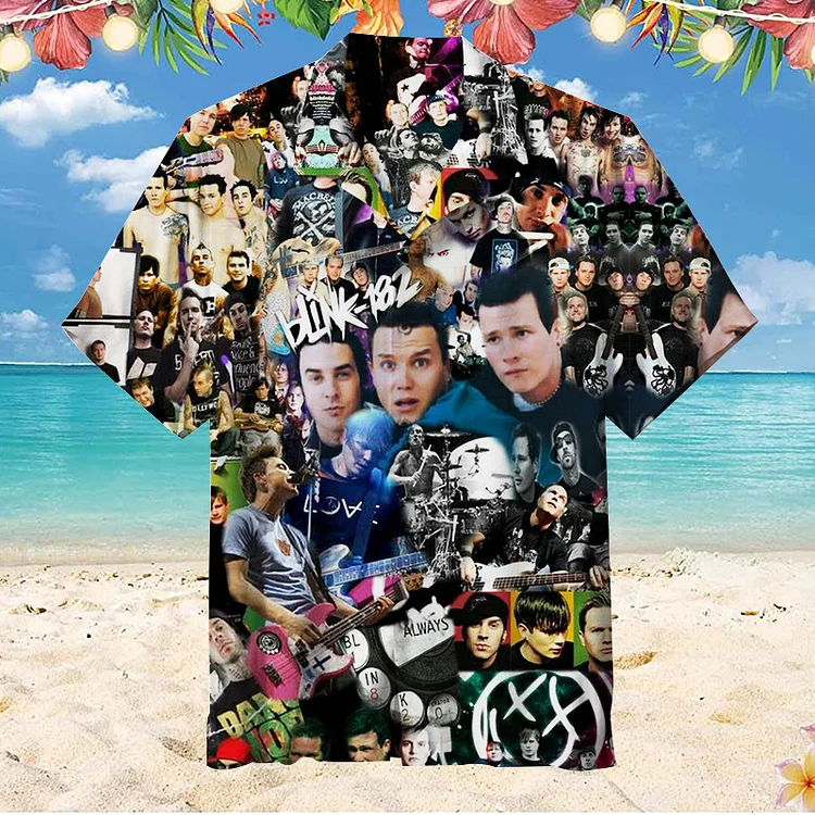 Blink-182 |Unisex Hawaiian Shirt