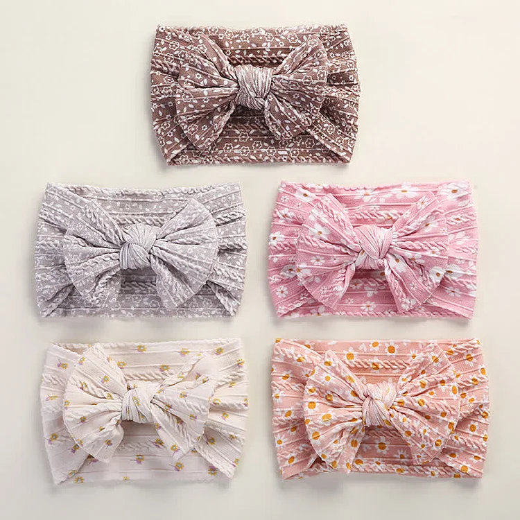 Baby Florals Bowknot Headband