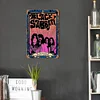 Black Sabbath - Panneaux en &eacute;tain m&eacute;tallique(20*30cm/30*40cm) - Musique
