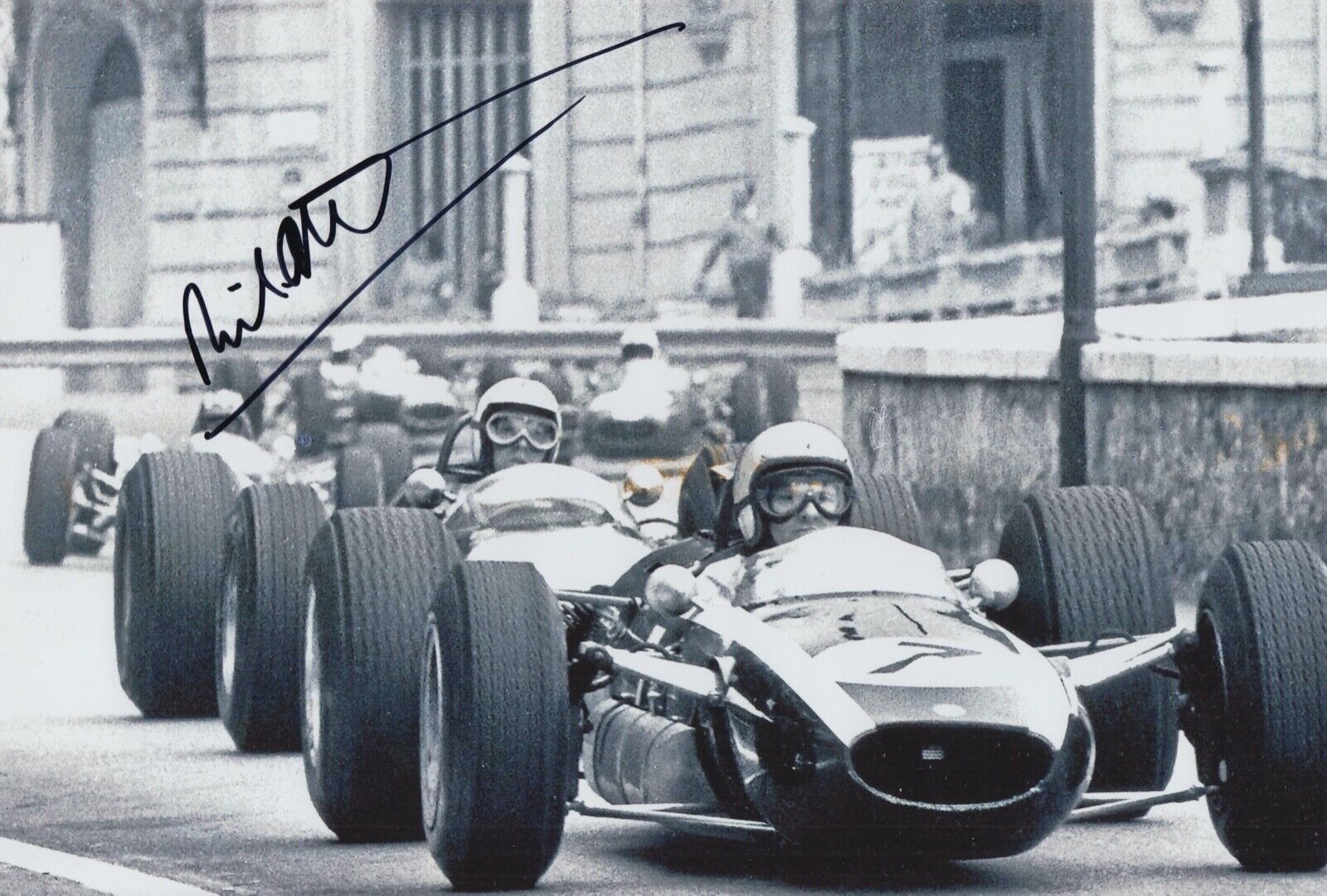 Richard Attwood Hand Signed 12x8 Photo Poster painting F1 Autograph Lotus 2