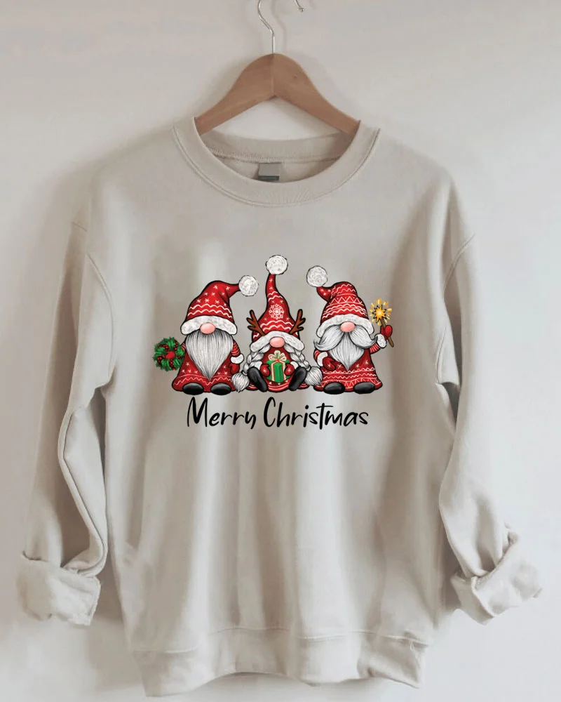 Merry Christmas Gnomies Sweatshirt