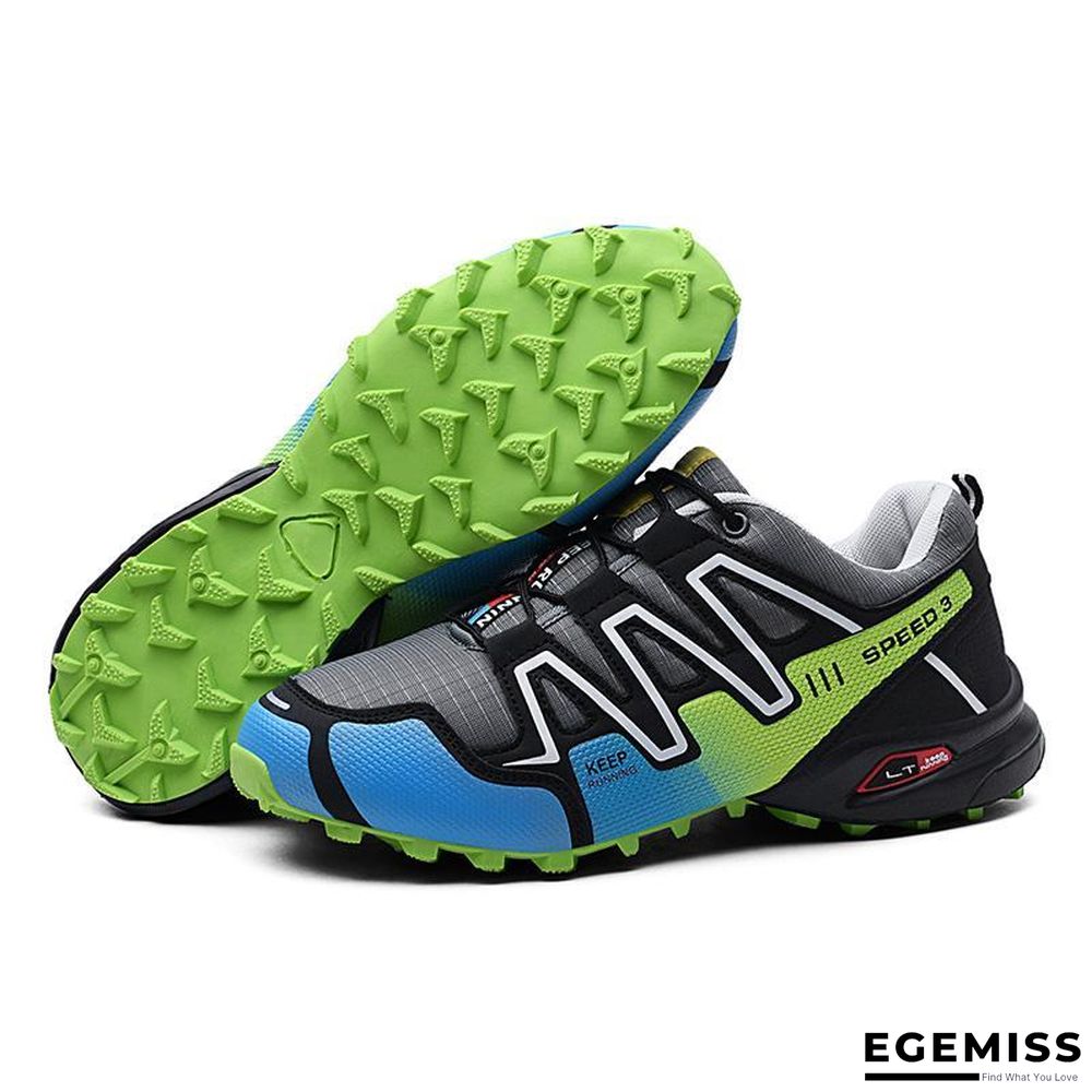 new large size outdoor mountaineering shoes men's shoes breathable shock absorption sports hiki | EGEMISS