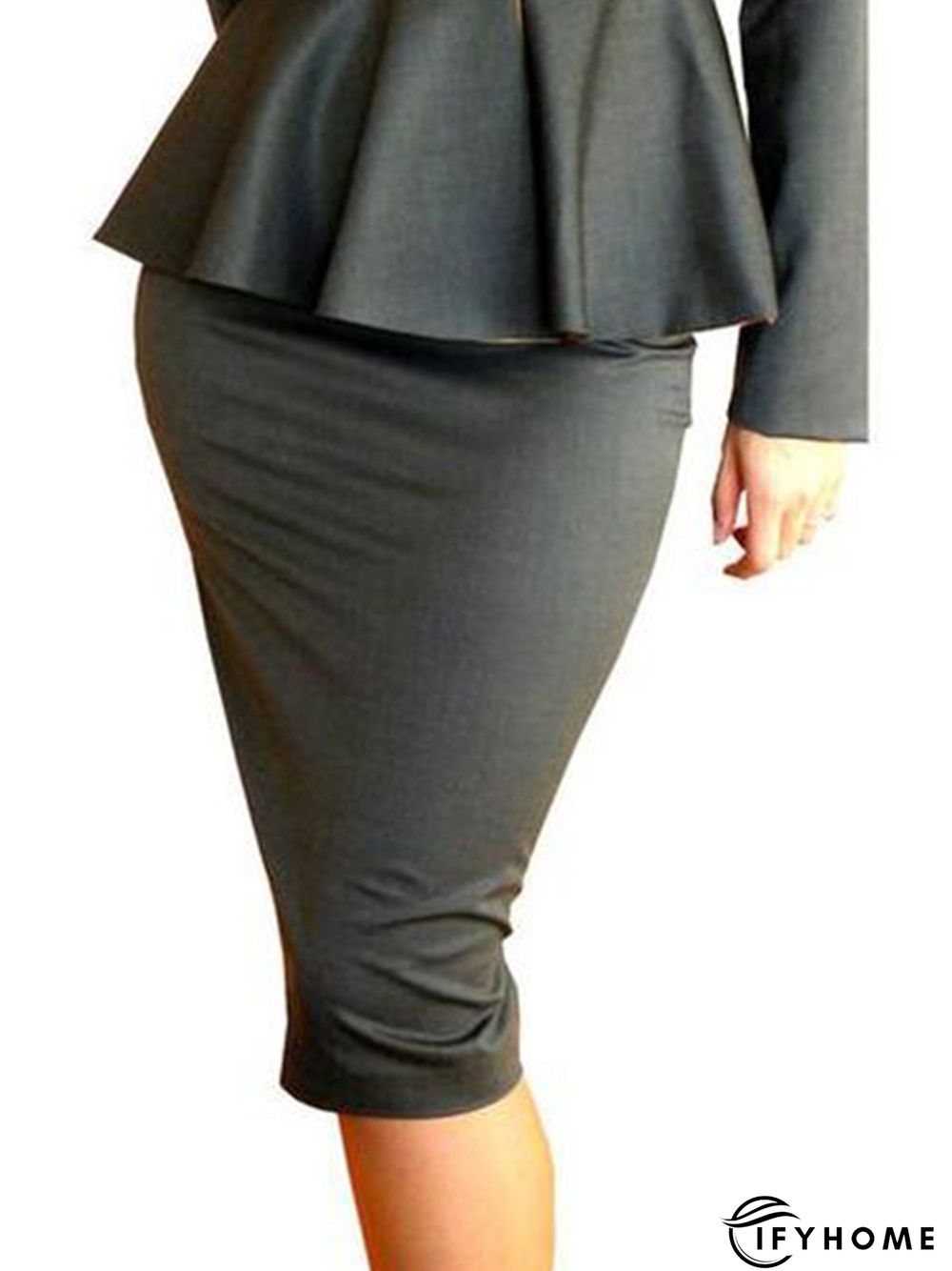 Elegant Vintage Simple Regular Fit Skirt | IFYHOME