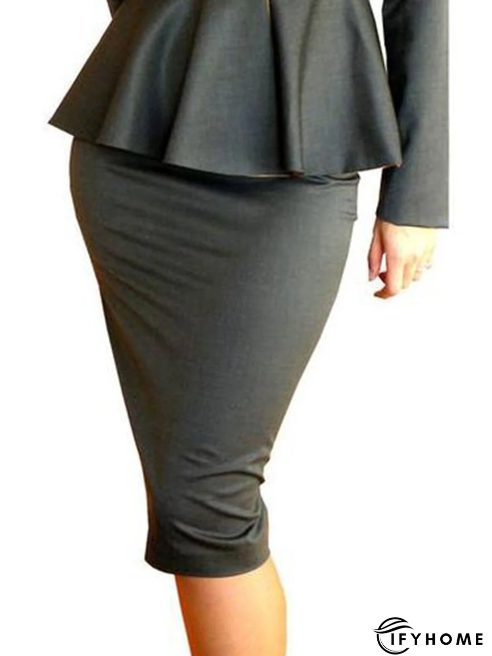 Elegant Vintage Simple Regular Fit Skirt | IFYHOME