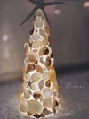 Shell conch Christmas tree night light handmade DIY material package
