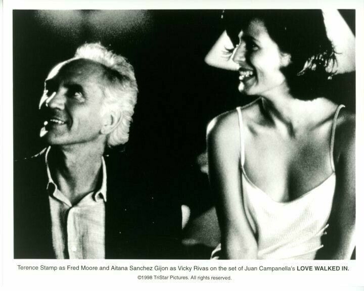 Terence Stamp Aitana Sanchez Gijon Love Walked In Original Press 8X10 Photo Poster painting