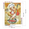 Diamond Painting -DIY Round Drill Cooking Girl Spoon