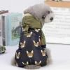 Pet Winter Warm Dog Clothes Fleece Four-legged Jackets