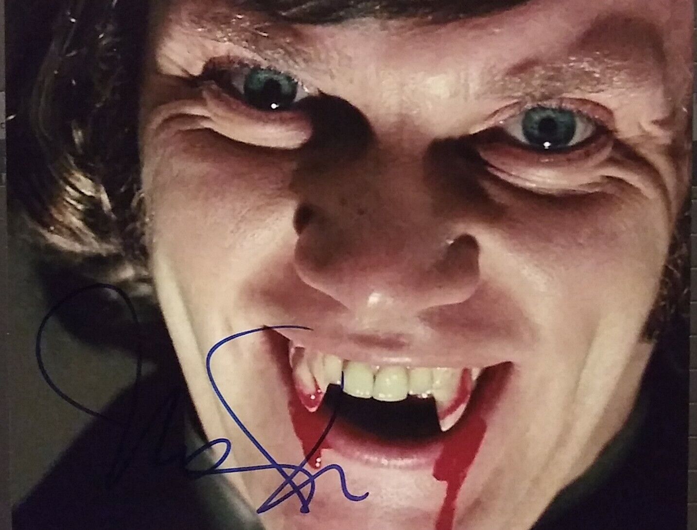 Malcolm McDowell signed 8x10