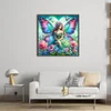 Colorful Butterfly Fairy-11CT Stamped Cross Stitch 50*50cm/19.69*19.69in tapestrymarket