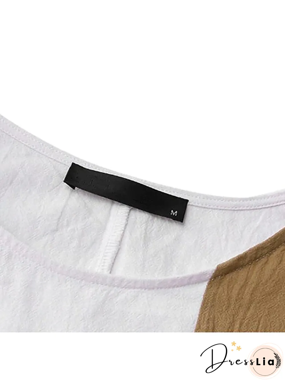 Women's Swing Dress Maxi long Dress Half Sleeve Color Block Patchwork Summer Hot Casual Cotton White Red Khaki Gray M L XL XXL 3XL 4XL 5XL White Dresses