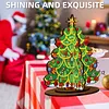 Diamond Painting Double Sided 3D Celebrate Christmas Tree Tabletop Ornaments Kits