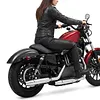 [US Local Warehouse] Fit For Harley 2004-2024 Sportster 883 1200 Carbon Fiber Rear Fender 25 Inch