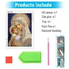 Lady 5d DIY Sonderform Teilbohrer Diamond Painting Sets Wohnkultur 30x40cm