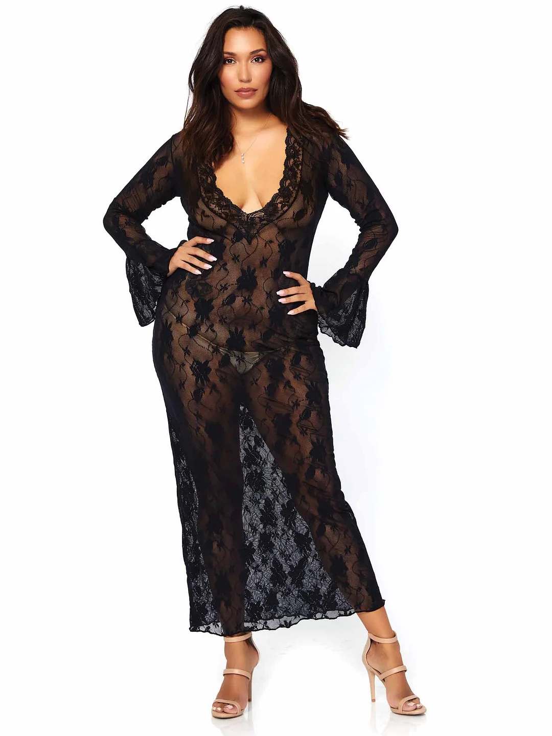 Plus Unlimited Love Lace Dress