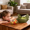 Vintage Hen on Nest Dish with Lid Plastic Chicken-Shaped Candy Dish Tabletop Dessert Plate Snack Bowl for Snacks Dessert Cookies Home Kitchen Office Tabletop Decor