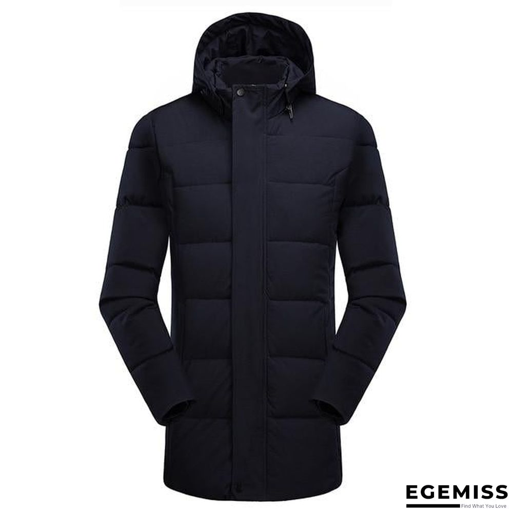 8XL Men Long Casual Hooded Thick Warm Jacket Parkas Coat Fashion Hat WaterProof Overcoats Men Plus Size | EGEMISS