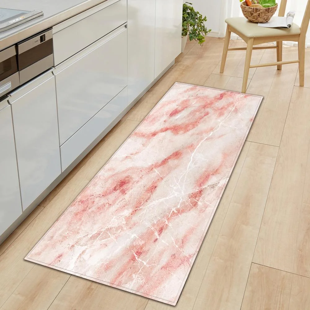 Kitchen Mat Bedroom Entrance Door mat Living Room Carpet Home Hallway Floor Decoration  Bathroom Non-slip Absorbent Rug