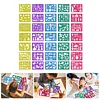 (US Local)35 Pieces Drawing Stencils Tool Set Drawing Templates for Drawing and Painting 