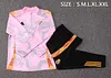 2024/2025 Real Madrid Half-Pull Training Suit Pink Dragon Football Shirt 1:1 Thai Quality